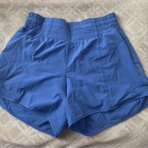 Lululemon Athletica Blue Athletic Shorts 4 inch